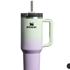 Stanley Halloween 40oz H2.0 Flowstate Quencher Tumbler in Hypnotic Green. NWT!